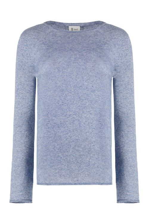 The (alphabet) Knit Silk-Cashmere Blend Pullover