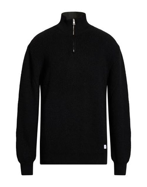 Man Turtleneck Black Size XL Acrylic, Polyester
