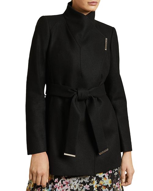 Belted Wrap Coat