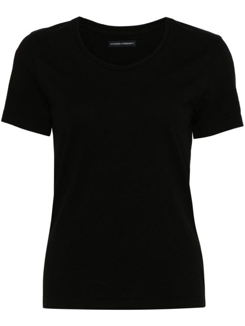 Selena short-sleeve T-Shirt - Black