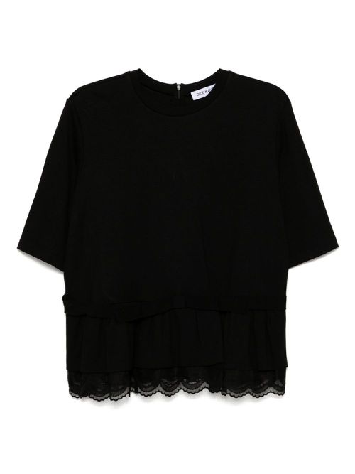 Dice Kayek cotton T-shirt - Black