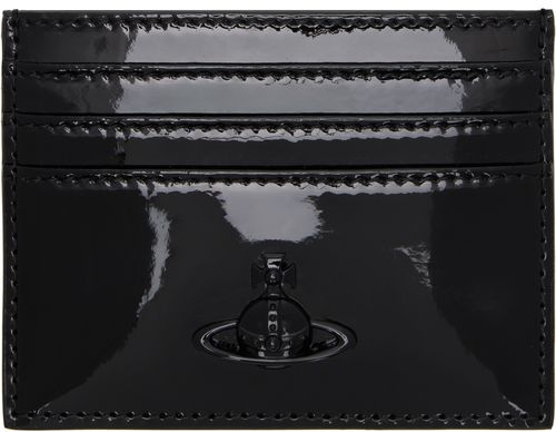 Vivienne Westwood Black Flat Card Holder