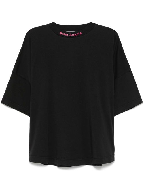 Logo-print T-shirt - Black