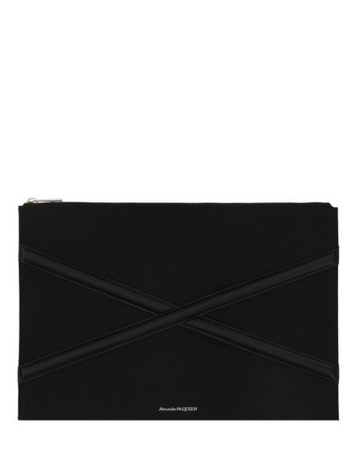 Alexander McQueen The Harness Zipped Clutch Bag