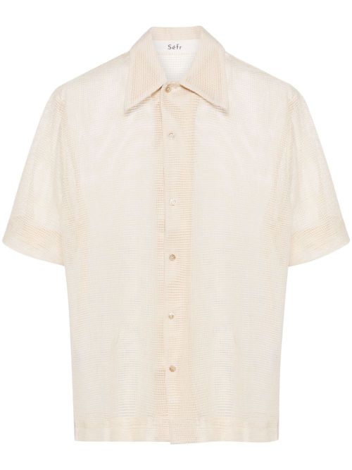 Noam cotton shirt - Neutrals