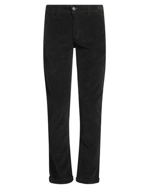 Man Pants Dark brown Size 30 Cotton, Elastane