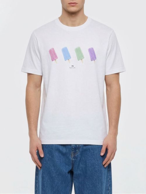 T-Shirt Men color White