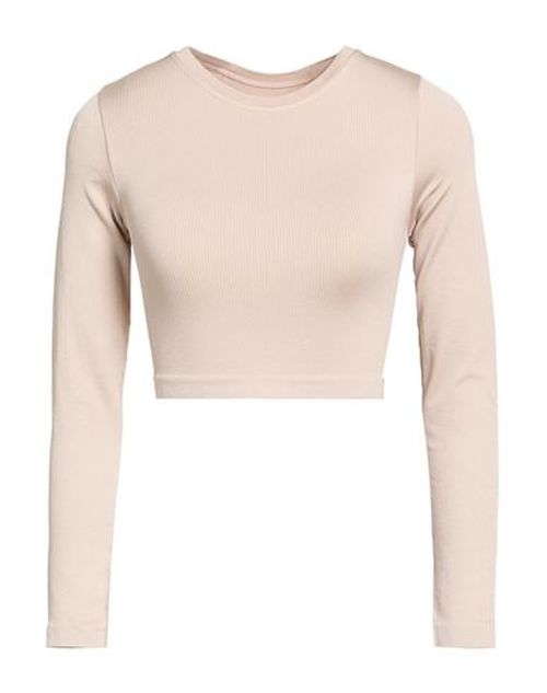 Woman Top Beige Size 1 Polyamide, Elastane