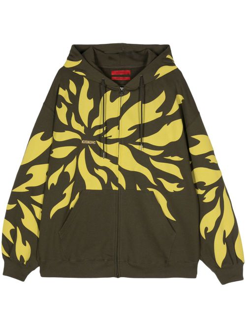 Fragment cotton hoodie - Green