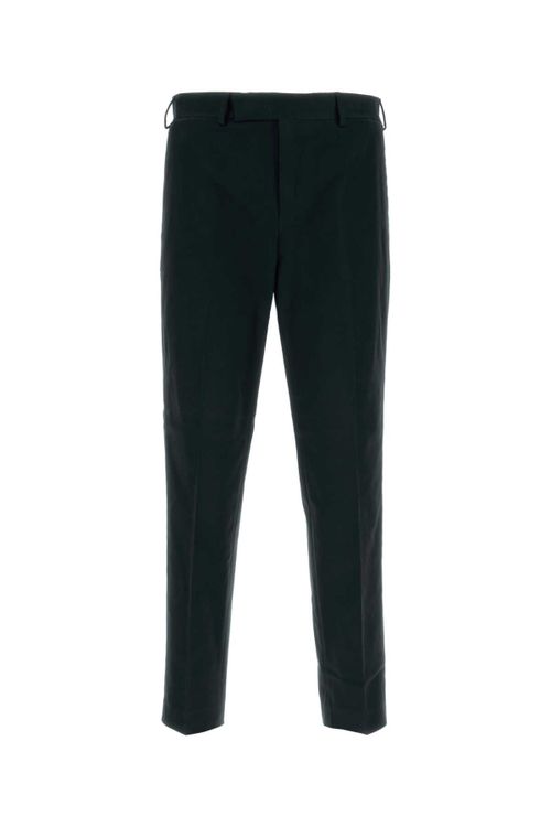 Flat Trousers — Black