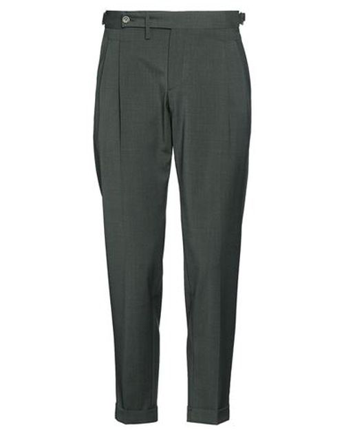 Man Pants Dark green Size 32 Polyester, Wool, Elastane
