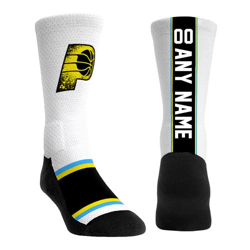Unisex Indiana Pacers 2024/25 City Edition Custom Jersey Crew Socks