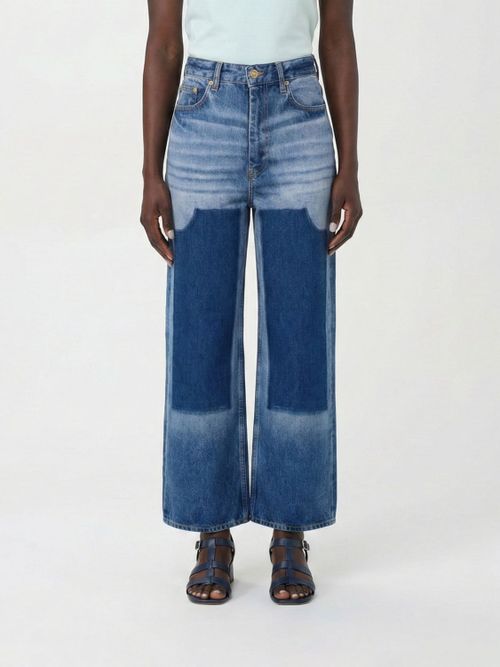Jeans Woman color Denim