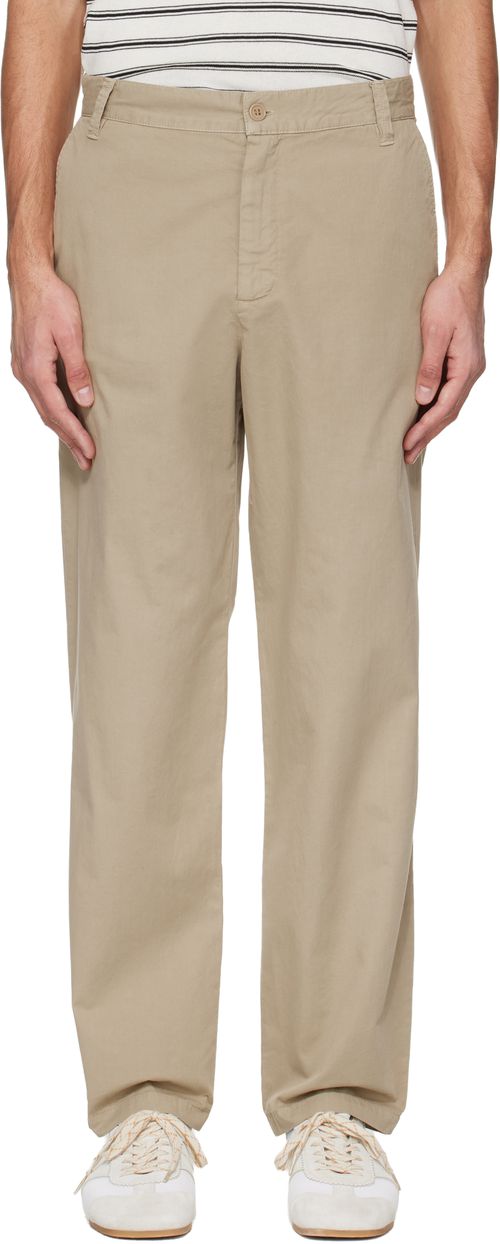 Beige Lawrence Trousers