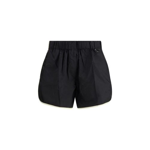 Recycled Polyamide Bermuda Shorts — Black