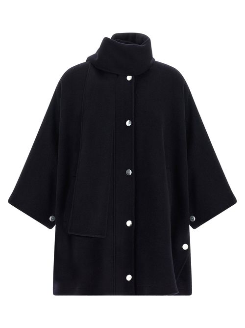 Caban Coat — Black