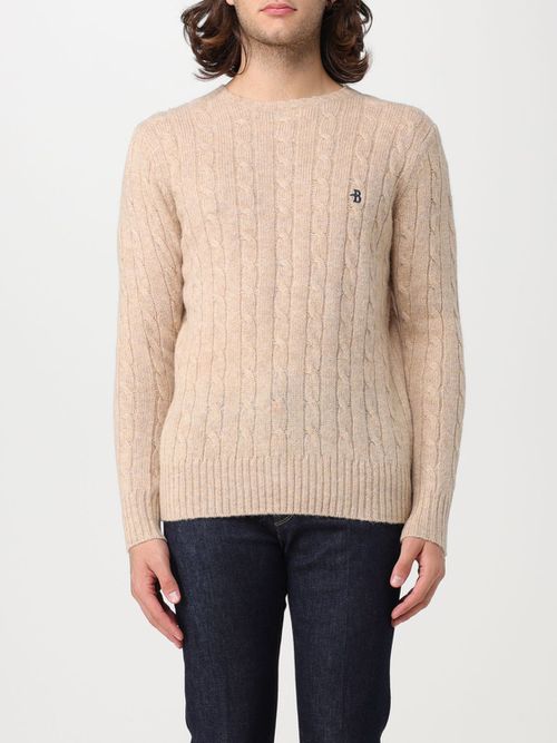 Sweater Men color Beige