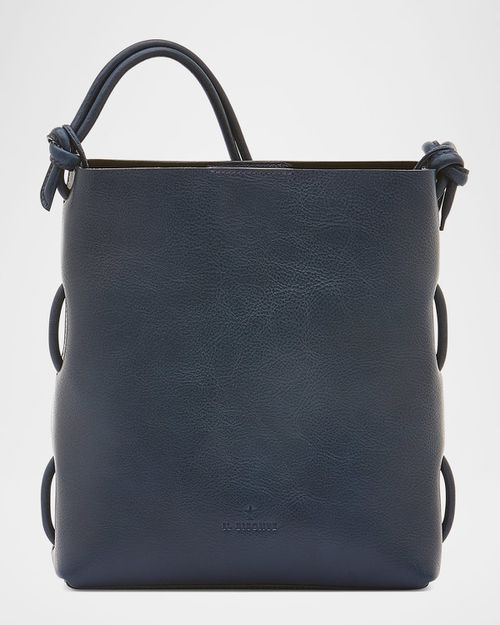 Snodo Knot Leather Shoulder Bag
