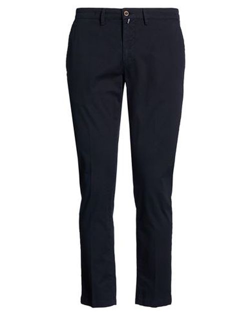 Man Pants Midnight blue Size 30 Cotton, Elastane