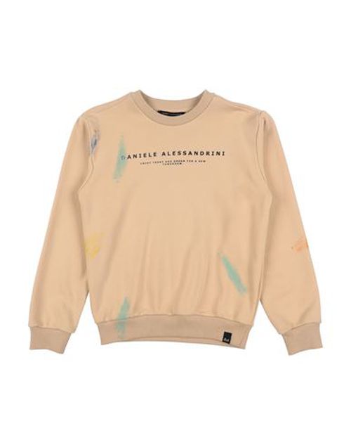 Daniele Alessandrini Kid Boy Sweatshirt Camel Size 16 Cotton, Elastane