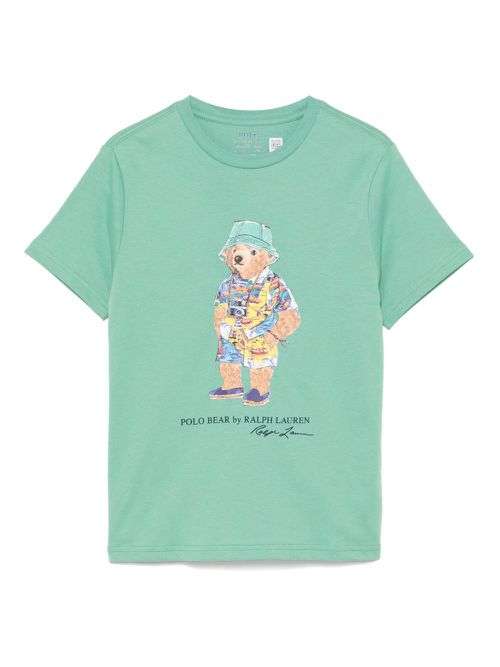 POLO RALPH LAUREN KIDS Polo Bear T-shirt - Green