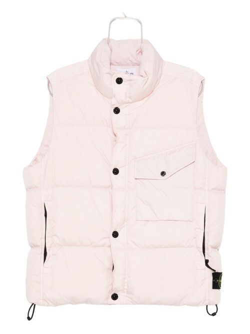 Compass-motif vest - Pink