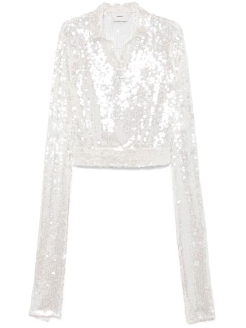 Knotted top - White