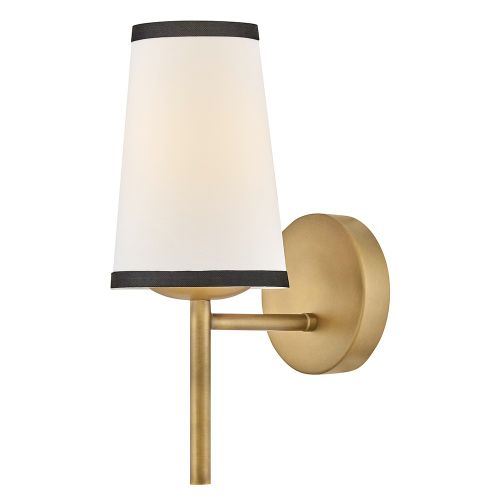Lacquered Brass LED Wall Sconce from the Sonia Collection