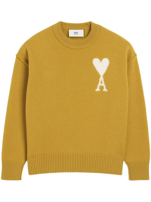 Ami de Coeur sweater - Yellow