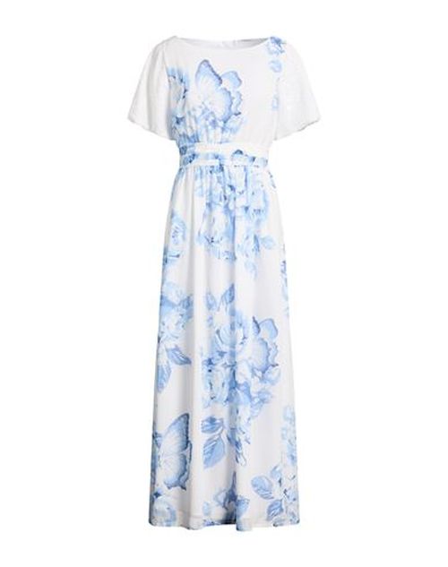 Luckylu Milano Woman Maxi dress White Size 6 Polyester