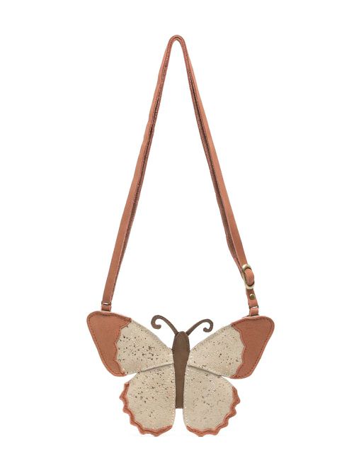 Butterfly-shape shoulder-bag - Brown