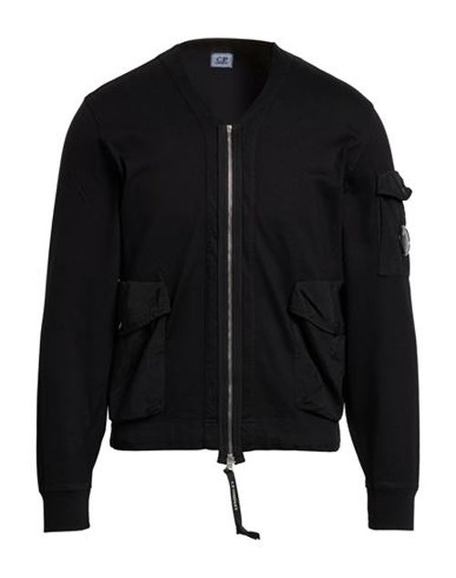 C. p. Company Man Sweatshirt Black Size S Cotton