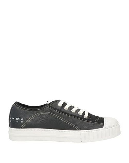 Man Sneakers Black Size 12 Soft Leather