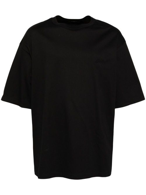 Dusky painting T-shirt - Black