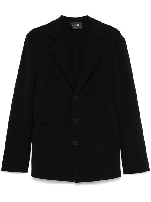 Single-breasted blazer - Black