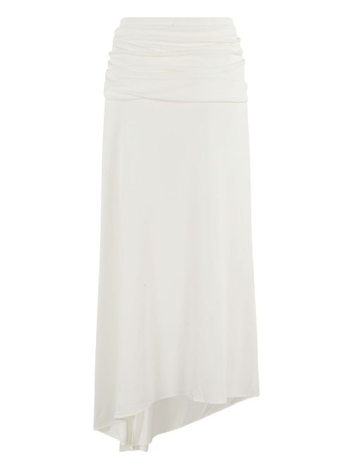THE ANDAMANE Wren midi skirt - White