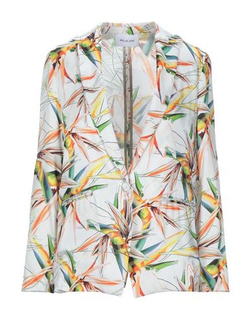 Aglini Woman Blazer Ivory Size 2 Polyester