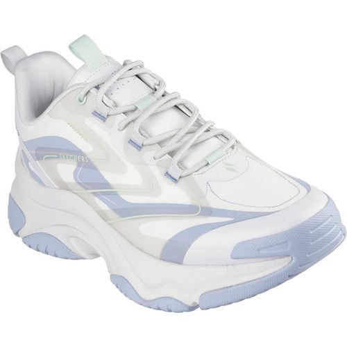 Skechers Mens Moonhiker Lace-Up Sneakers in Grey Blue