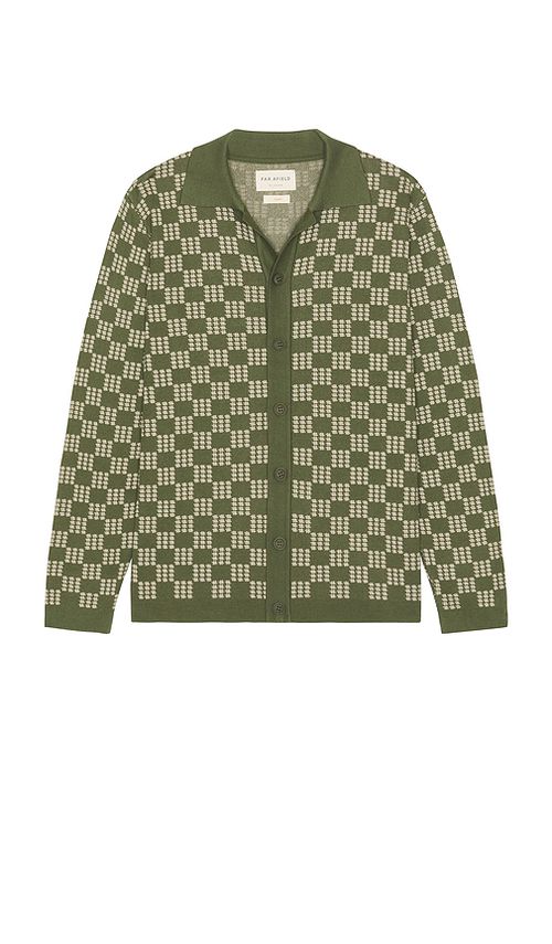 Far Afield CARDIGAN in Green. Größe XL/1X. Also in L