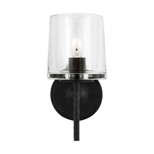 Visual Comfort Studio Marietta Bathroom Vanity Light in Aged Iron by Ellen Degenere