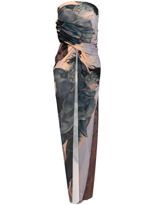 Mesh skirt - Grey