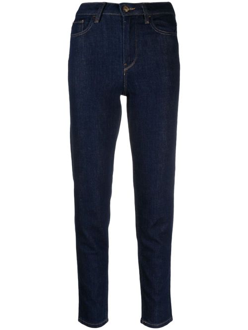 Gramercy high-rise tapered jeans - Blue