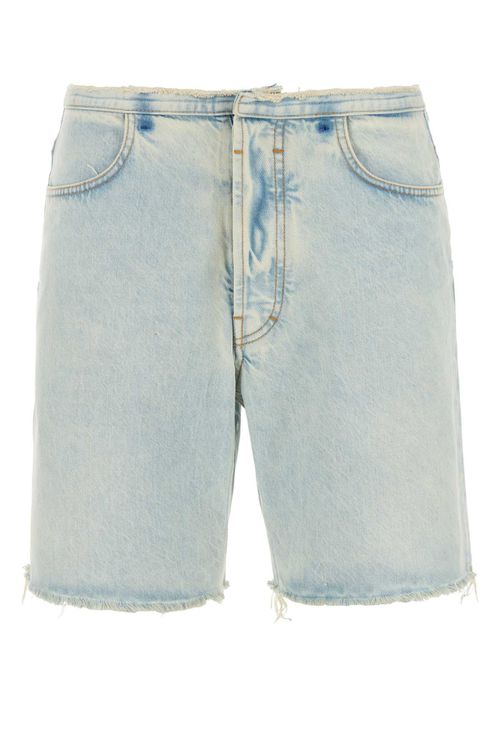 Denim Bermuda Shorts