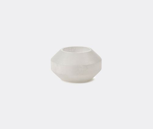 'alabaster' Candleholder, White, Small