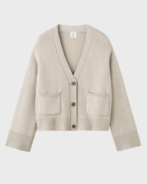 Almada Cardigan Beja Taupe
