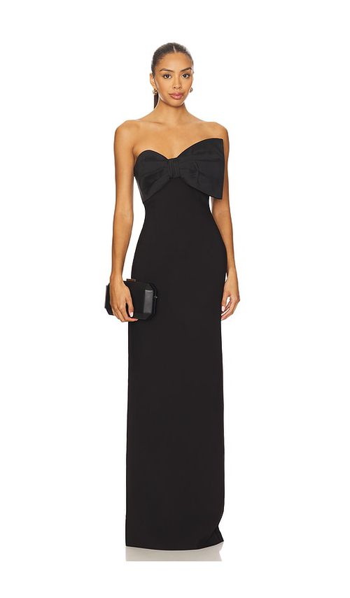 LIKELY ABENDKLEID MINKA in Black. Größe 8. Also in 00, 10, 12