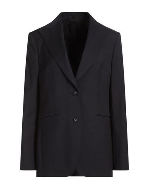 Officine Générale Woman Blazer Midnight blue Size 4 Virgin Wool