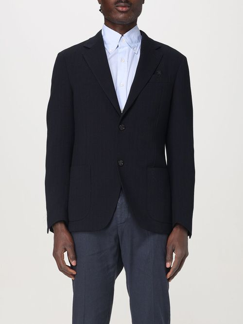 Blazer LARDINI Men color Navy
