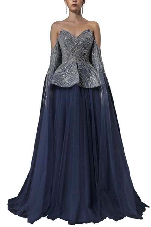 AZ COUTURE STARLIT SYMPHONY GOWN