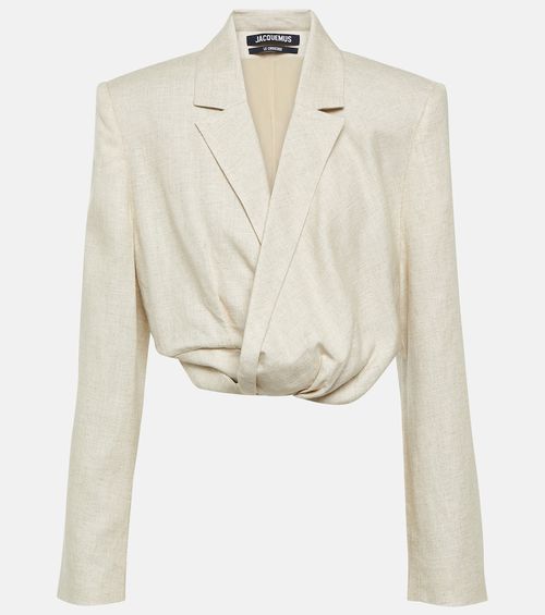 La Veste Bahia Courte cropped blazer